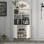 Hanah Home Lyon 80 - Crema y Nogal